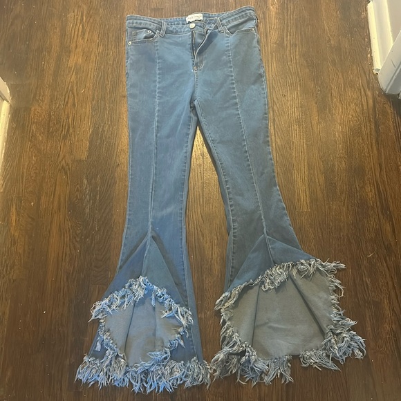 Peach Love California Denim - Flare pants